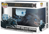 Night King & Icy Viserion #58 Game of Thrones Deluxe Funko Pop in box