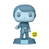Holographic Luke Skywalker #615 Return of the Jedi GITD EE Exclusive Funko Pop figure out of box