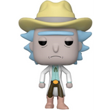 Western Rick #363 Rick & Morty Funko Pop 2108 Summer Convention Exclusive out of box