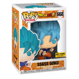 SSGSS Goku #668 Dragon Ball Super Hot Topic Exclusive Funko Pop! in box