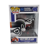 Harley Quinn With Mallet #45 DC Comics Funko Pop in display box