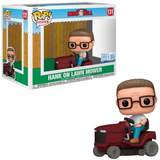 Hank on Lawn Mower #131 King of the Hill Funko Exclusive Funko Pop Rides vinyl figure in box and out of box