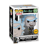 Weaponized Rick Open Mouth #172 Rick and Morty Funko Pop! in display box