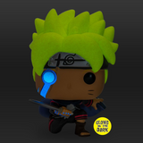 Boruto #1035 Boruto Funko Pop GITD EE Exclusive out of box with glow