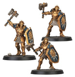 Painted example of Stormcast Eternals miniatures from Paints Set 60-10 (supplied unpainted)