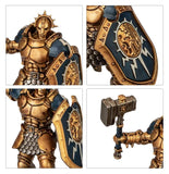 Painted example of Stormcast Eternals miniatures from Paints Set 60-10 (supplied unpainted)