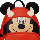 Loungefly Devil Mickey Halloween mini backpack red Disney EE exclusive front design