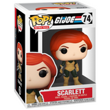 Scarlett #74 GI Joe Funko Pop Retro Toys in box