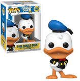 1938 Donald Duck #1442 Funko Pop shown in-box and out-of-box, front view