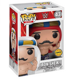 Iron Sheik WWE Funko Pop #43 Red Turban Chase in box  