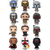 Mandalorian Funko Bitty Pop Single Random figure outside the box.