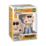 Wallace in Pajamas #1744 Wallace and Gromit Funko Pop! in display box