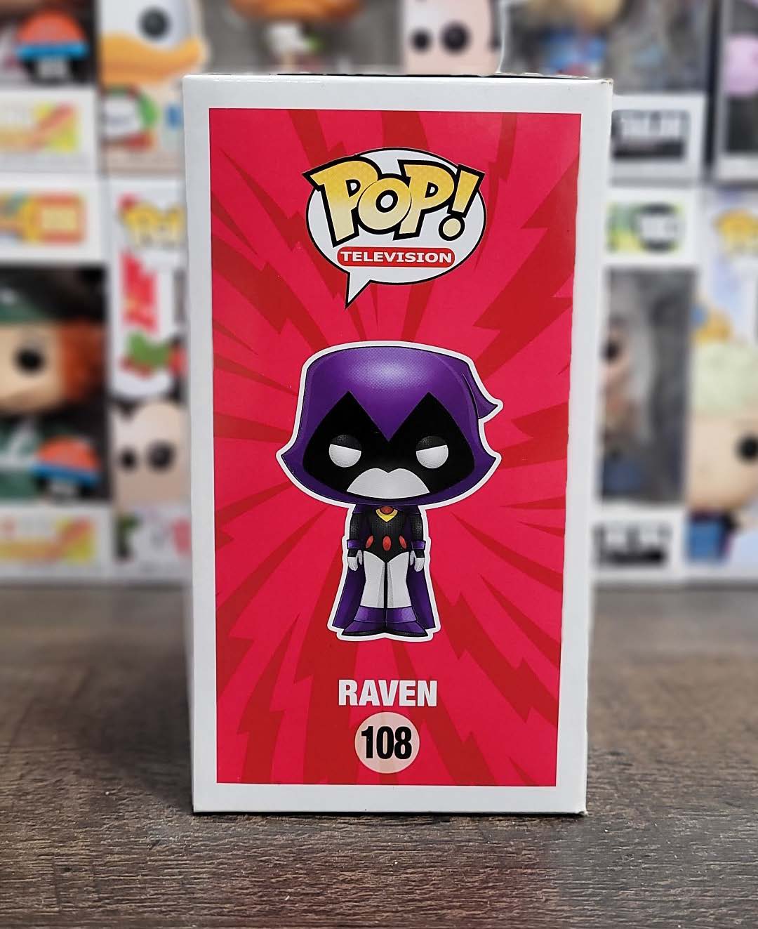 Raven #108 - Teen Titans Go Funko Pop! TV [White Hot Topic Exclusive] – A1  Swag