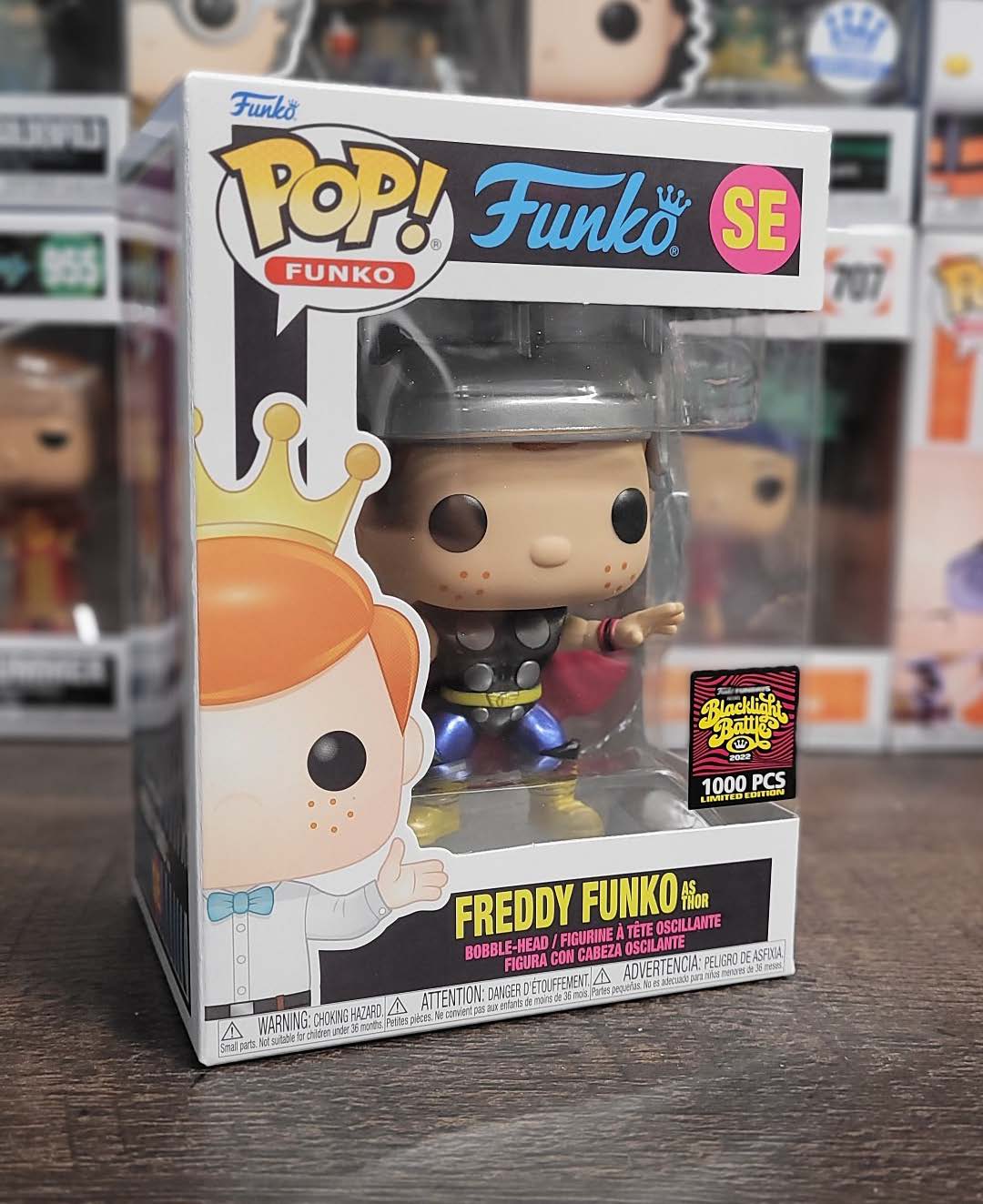 Funko Pop Freddy Funko as Thor 2024 Fundays