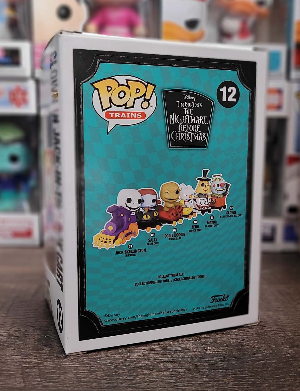 Nightmare Before Christmas offers Funko Train Set WITH FUNKO EXCLUSIVE SOLD OUT CLOWN