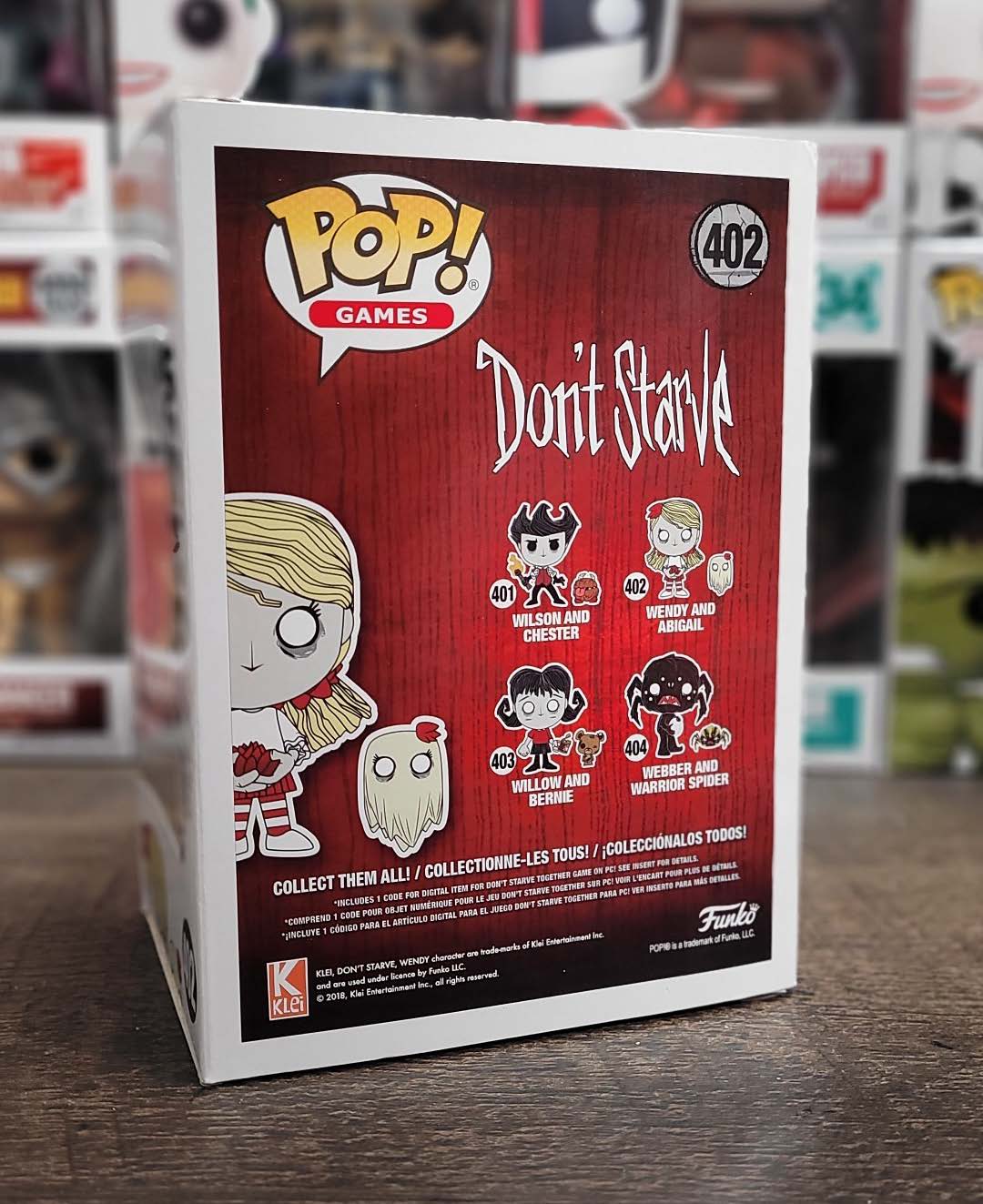Funko Pop! Games Don't Starve #403 Willow And Bernie - Neuf Boîte Bon état