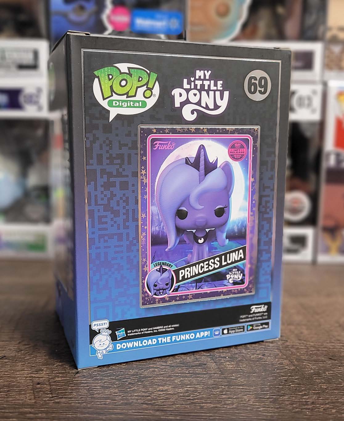 Funko Pop! 2024 NFT Princess Luna My Little Pony LE Legendary MINT