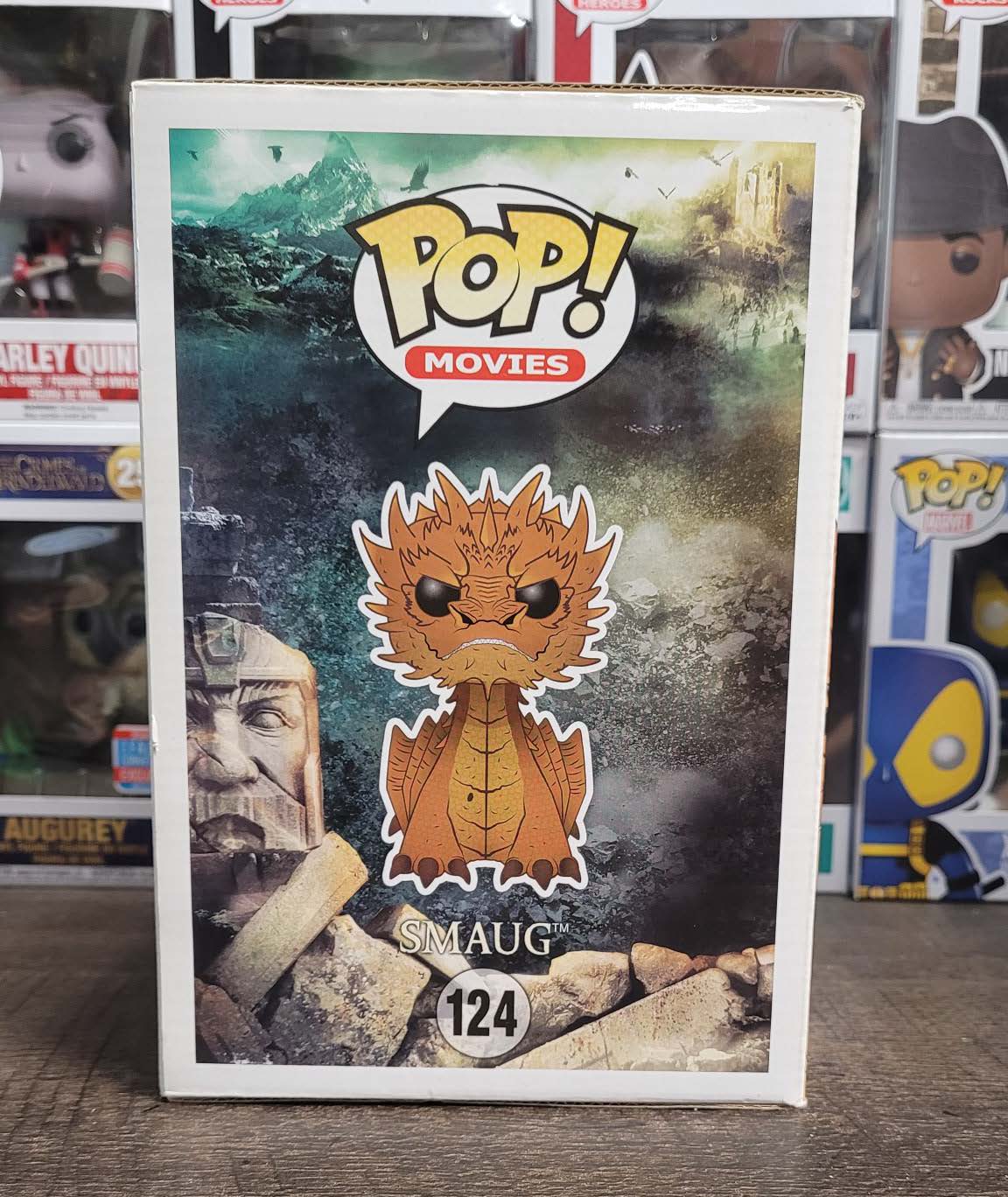 Funko Pop The Hobbit Smaug CHASE 6 inch Deluxe Version 124 selling