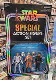 Luke Skywalker Jedi Destiny Set 3-Pack - Star Wars Vintage Special Action Figure