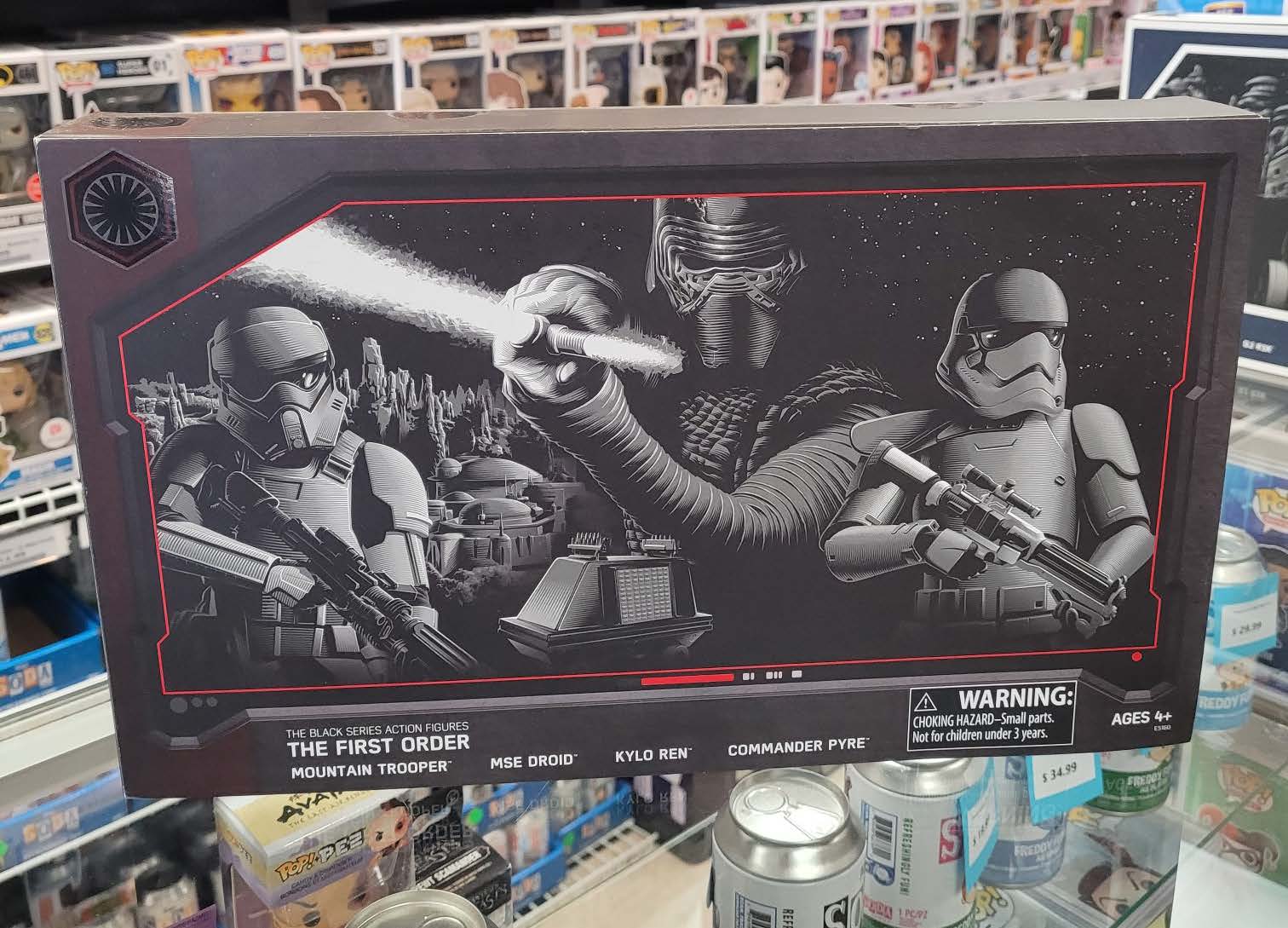 The First Order 4-Pack - Star Wars The Black Series 6-Inch