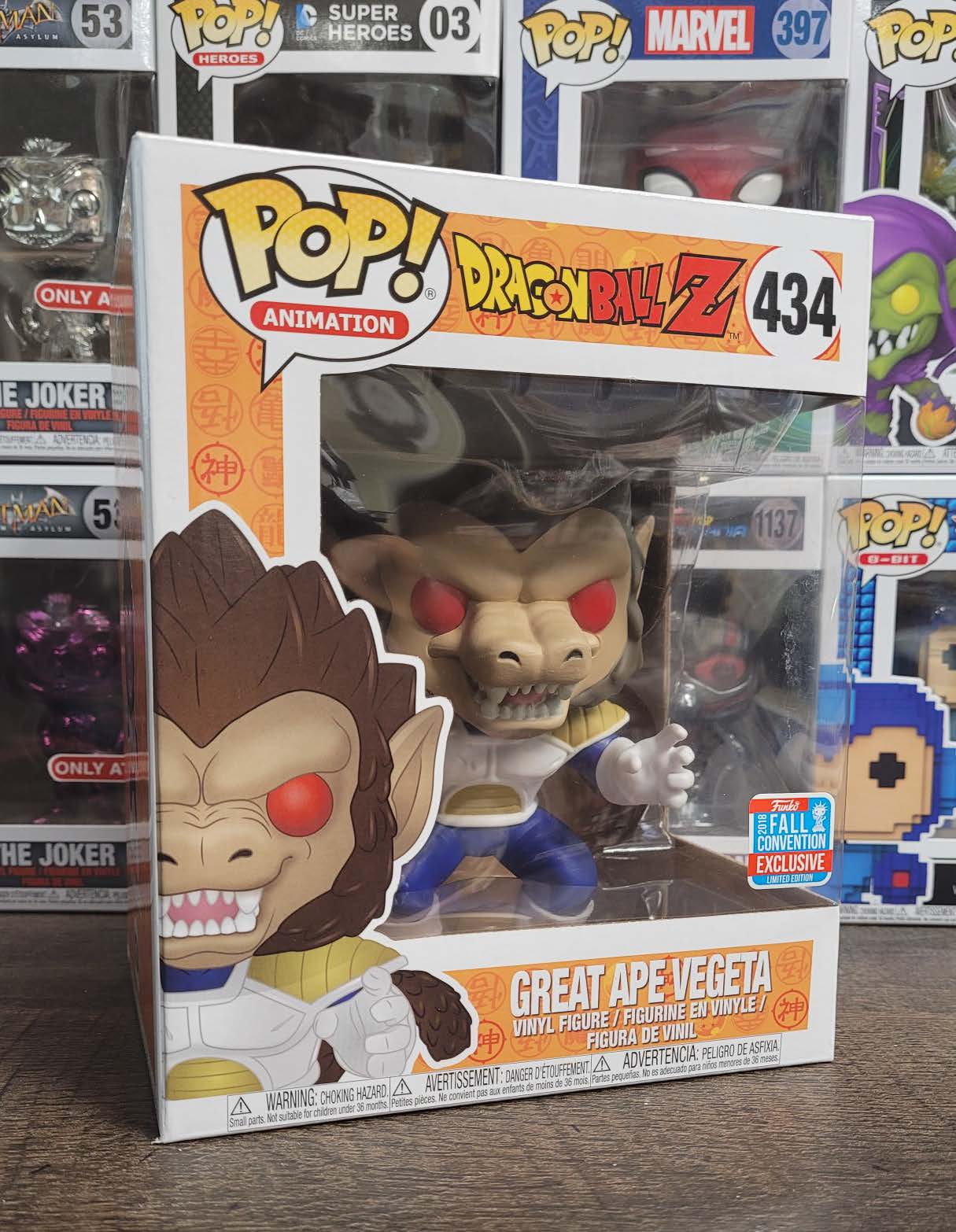 great ape vegeta funko pop