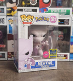 Mewtwo #581 - Pokemon Funko Pop! Games [Flocked 2020 Summer Convention Exclusive]