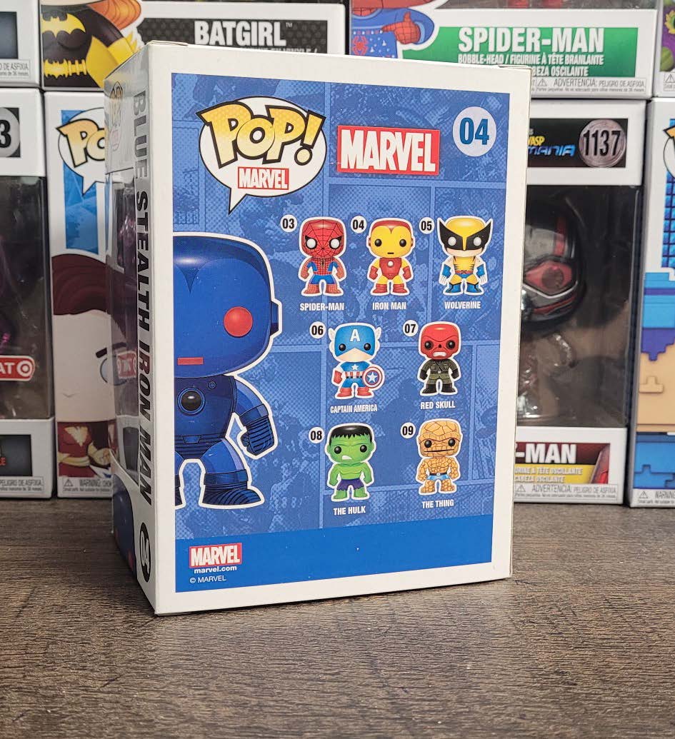 Popular Blue stealth iron man pop