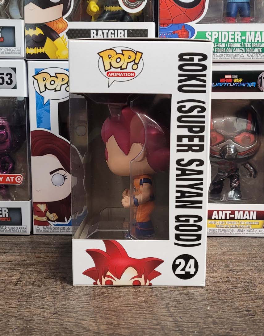 Funko Pop! Animation DragonBall Z Goku (Super Saiyan God) Figure