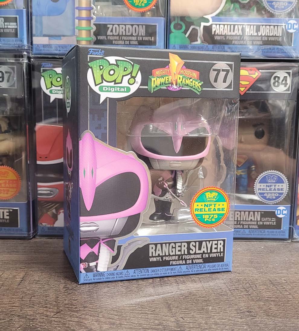 Funko Pop! Digital Mighty Morphin Power Rangers Ranger Slayer deals LE 1875 - In Hand