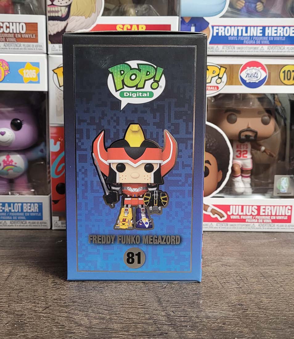  Funko Power Rangers Metallic Megazord 6 inch Pop Vinyl