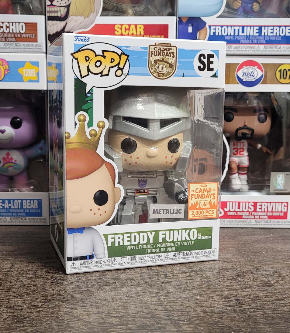 Freddy Funko Metallic as Megatron 2000 outlet pieces