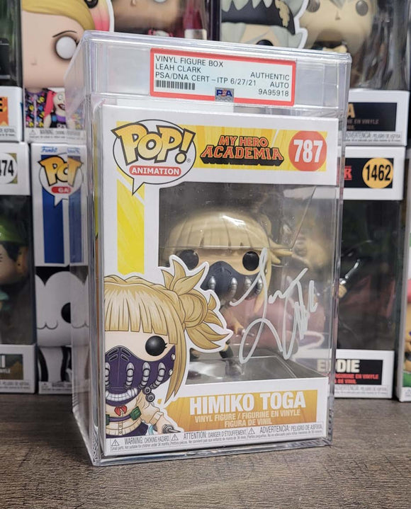 Himiko Toga #787 - My Hero Academia Funko Pop! Animation [Signed by Leah Clark w/ PSA Cert]