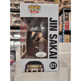 Jin Sakai #621 Ghost of Tsushima Funko Pop signed by Daisuke Tsuji side panel