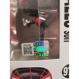 Miles Morales #970 Spider-Man 2 Funko Pop OC Celebrity Marketing COA sticker close-up