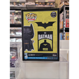 Fear Gas Batman #532 Funko Pop signed by Christian Bale back of box