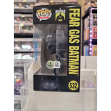 Fear Gas Batman #532 Funko Pop signed by Christian Bale side panel