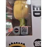 Ed #1897 Ed Edd n Eddy Funko Pop SWAU COA sticker close-up