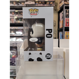Po #250 Kung Fu Panda Funko Pop signed by Jack Black side panel