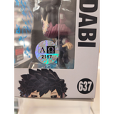 Dabi #637 My Hero Academia Funko Pop Alpha Omega COA sticker close-up