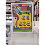 April O'Neil #34 TMNT Funko Pop signed by Judith Hoag back of box
