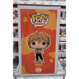 Signed Denji #1678 Chainsaw Man Funko Pop! with JSA COA side 1 of Pop!