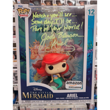 Signed Ariel #12 VHS Covers Little Mermaid Funko Pop! with JSA COA front of box