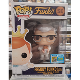 Freddy Funko as Colonel Sanders #SE 2019 SDCC Exclusive Limited 450 Pcs Funko Pop front of actual box