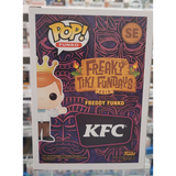 Freddy Funko as Colonel Sanders #SE 2019 SDCC Exclusive Limited 450 Pcs Funko Pop back of actual box