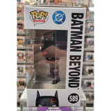 Batman Beyond #589 black and red Funko Pop! Actual Pop side 1 of box.