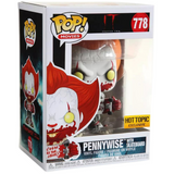 Pennywise with Skateboard #778 IT Chapter 2 Funko Pop Hot Topic Exclusive figure in original box