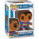 Gingerbread Superman #443 DC Super Heroes Funko Pop Holiday figure in box