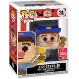 Fix-It Felix #31 Wreck-It Ralph Funko Pop 8-Bit 2018 Summer Convention Exclusive in box