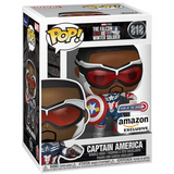 Captain America #818 Marvel The Falcon and the Winter Soldier Year of the Shield Funko Pop Amazon Exclusive figure in box