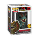 Dilophosaurus #550 Jurassic Park Funko Pop! Chase Version in display box